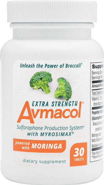 Sulforaphane Producing Supplement Avmacol Extra Strength 30 count
