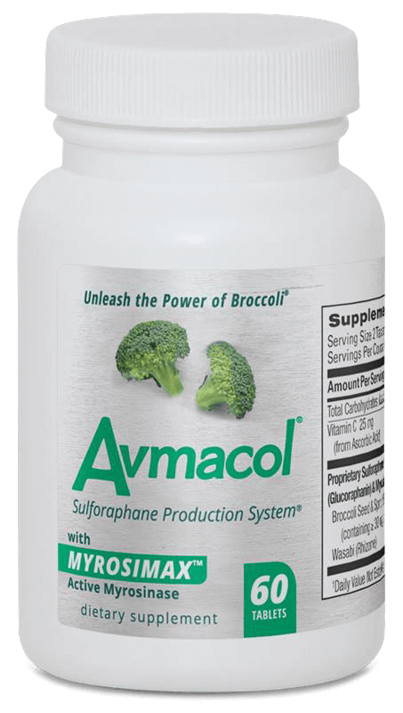 60 count bottle of Avmacol Regular Strength
